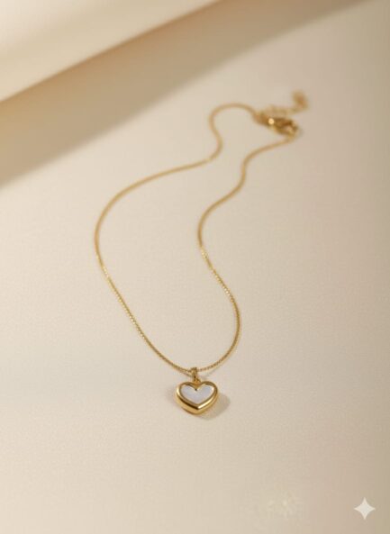 Korean Heart Necklace - Image 2